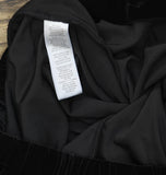 Alex Evenings Velvet Plus Size Full Length Slim Leg Formal Dress Pant Black 2X