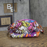 Vera Bradley Floral Quilted Shoulder Bag White Multi One Size