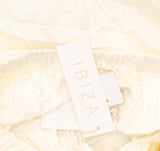 Ibiza By Anne Cole Jewel Maxi Dress With Spaghetti Straps Gardenia White S