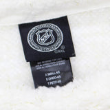 NHL Chicago Blackhawks Girls Crew Neck Poly Gold Lurex Sweatshirt White Lurex XS