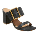 Universal Thread Womens Bristol Mule Heels 89530654 Black 7.5M