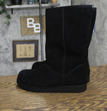 Universal Thread Womens Sarah Suede Shearling Winter Boots 91467407 Black 6M