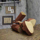 A New Day Womens Riah Platform Heels 88075197 Brown 11M