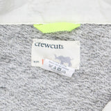 Crewcuts Girls Button Front Silk Trim Cardigan Sweater 167235a9159854 Gray 10
