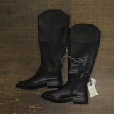 A New Day Womens Sienna Tall Dress Boots with Memory Foam Insole Black 6.5M