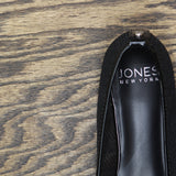 Jones New York Womens Qilulla Pointed Flats JNY-QILULLA Black 8.5M