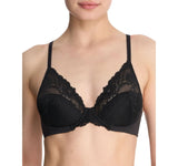 Natori Womens Heavenly Convertible T-Shirt Bra 722314 Black 34A