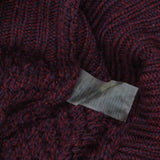 Dex Womens Chunky Knit Cowl Neck Batwing Sleeve Sweater 166f901b88c4bb Purple S