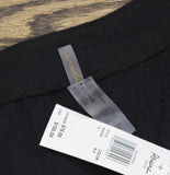 Raisins Curve Textured Cotton Button-Front Cover-Up Tunic N840090 Black 1X