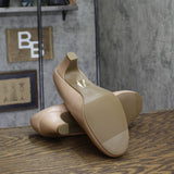 Journee Collection Faux Leather Kitten Block Heel Pumps LUU-M Nude Brown 11M