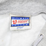Hanes Mens Ultimate Cotton Full Zip Hooded Sweatshirt Charcoal Gray S