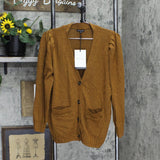 Who What Wear Women's Puff Long Sleeve Cardigan WS-237-3