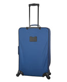 Tag 4-Piece Softside Spinner Suitcase Luggage Set Deep Blue 4-Piece