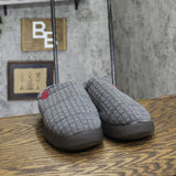 Dluxe By Dearfoams Mens Julien Clog Slippers 86802585 Gray L (11-12)