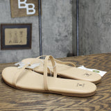 Shade & Shore Womens Indi Slide Sandals 89255338 Tan Brown 11M