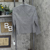 Le Suit Womens Two-Button Blazer Suit Jacket 50040892 Gray Heather 8P