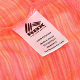 RBX Womens Stretch Knit Athletic Shirt Top 167916eefc5103 Hot Pink Orange S
