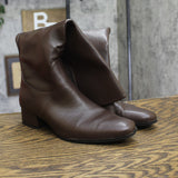 Universal Thread Knee High Boots Faux Leather with Memory Foam Insole Brown 8M