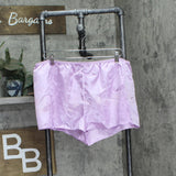 Flora by Flora Nikrooz Sharon 2-Pc. Satin Sleep Pajama Set Orchid Purple XL