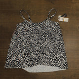 Island Escape Cape Town Printed Tankini Swim Top N770658 Black / White 16W