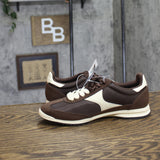 Universal Thread Skyler Jogger Sneakers Double Lace Low Top Brown Multi 8M