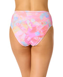 Bar III Sunset Palms Bikini Bottoms Pink Multi XS