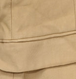 DKNY Single-Button Notch-Lapel Blazer with Front Pockets Whiskey Brown 8