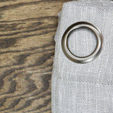 Max Blackout Campbell Grommet Blackout Single Curtain Panel Gray 50x95