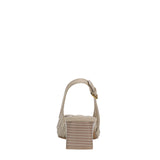 Franco Sarto Pump Faux Leather Woven Alabaster Off White MISMATCH (7.5M/8M)