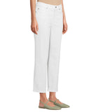 Eileen Fisher Womens Straight Cropped Jeans S5GDD-P4870M White XL