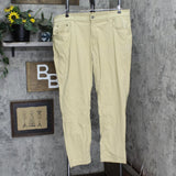 Collection by Michael Strahan Mens Stretch Khaki Pants Brown 42x32