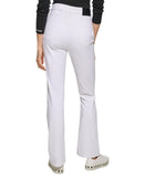 Dkny Jeans White Denim Pocketed Zippered Flare Slim High Waist Jeans E2RK2756