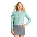 A New Day Long Sleeve Rhinestone Button-Down Cardigan Sweater Light Blue L