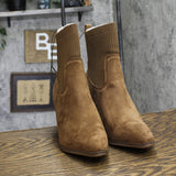 Universal Thread Womens Kinley Ankle Boots 88225814 Cognac Brown 11M