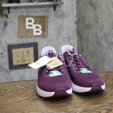 S Sport By Skechers Womens Prancie Step-Ins Low Top Sneakers Burgundy Purple 11M