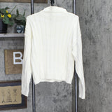 Oliver Womens Knit Vintage USA Made Turtleneck Sweater 166585949d5e7e Ivory M