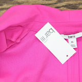 Bar III Womens Petite 3/4-Sleeve Shawl-Collar Blazer Jacket Pinkadelic Pink PS