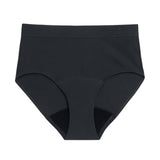 Thinx Womens Everyday Hi-Waist Leakproof Period Briefs Underwear Black M