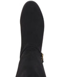 Style & Co Womens Kimmball Wide-Calf Over-The-Knee Boots Black 11M-WC