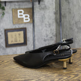 A New Day Samantha Slingback Heels 94462813 Black 8M