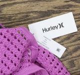 Hurley Juniors Crochet Cover Up Dress Hurley Orchid Purple M/L