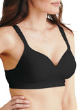 Bali Comfort Revolution Wirefree Bra Womens Seamless ComfortFlex Fit DFBlack 34D