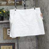 Hearts Of Palm Womens Plus Stretch Pull On Skort 9422199 White 22W