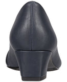 Easy Street Womens Eloise Dress Pump Block Heels ELOISE Navy Blue 7.5M