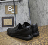 Clarks Womens Artisan Pull On Loafers Black Leather 9N