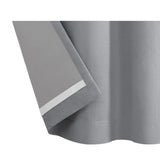 Eclipse Dutchess 100% Blackout Lined 1 Piece Grommet Curtain Haze Blue 50" x 84"