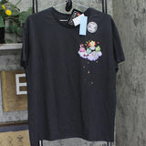 Care Bears Halloween Short Sleeve Graphic Boyfriend T-Shirt Black Multi XL