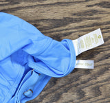 Anne Cole Surplice Twist Front Underwire Tankini Swim Top Arctic Blue 38DD / 40D