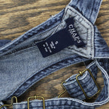 Chaps Girls Overalls Denim Dress 16790f1bb9c245 Blue 5
