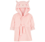 Carter's Baby Hooded Terry Robe with Ears 1R038910 Pink Sheep 0-9 Months